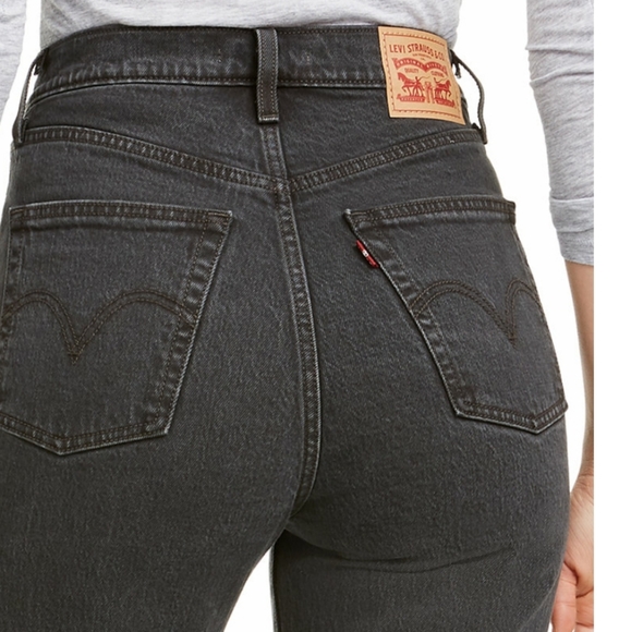 Levi's Ribcage Straight High Rise Jeans Size 30 - Picture 3 of 9